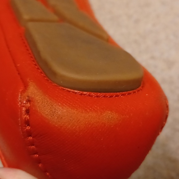 🐾MK Red Leather Women's Flats🎉 - Picture 7 of 9